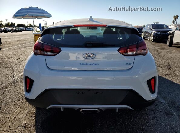 KMHTG6AF9MU032910 2021 HYUNDAI VELOSTER White Հետևի տեսք