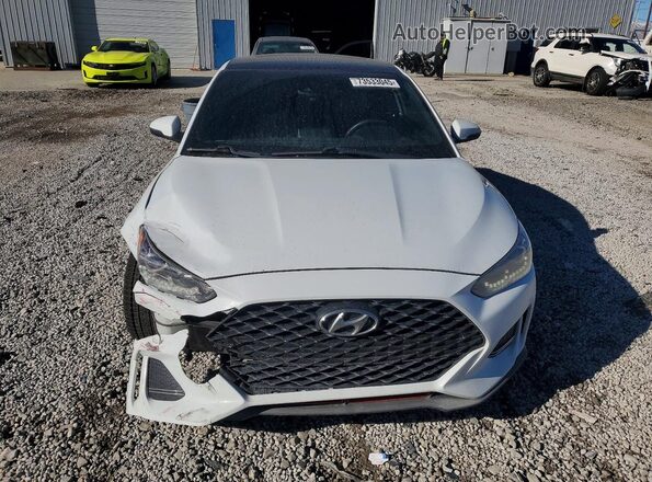 KMHTH6AB0KU014884 2019 HYUNDAI VELOSTER White 