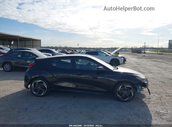 KMHTH6AB2LU022387 2020 HYUNDAI VELOSTER Black Rear interior view