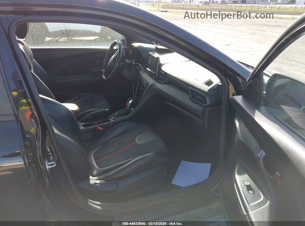 KMHTH6AB2LU022387 2020 HYUNDAI VELOSTER Black Front interior view