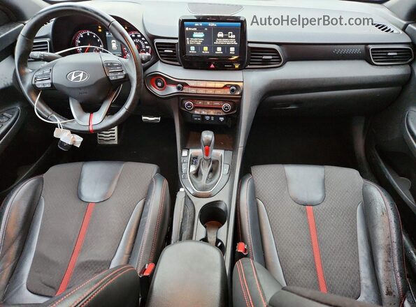 KMHTH6ABXKU013564 2019 HYUNDAI VELOSTER Red 