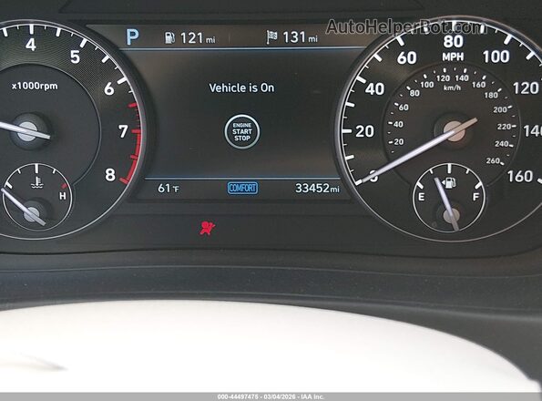 KMTF34PA4LU081199 2020 GENESIS G90 Burgundy 