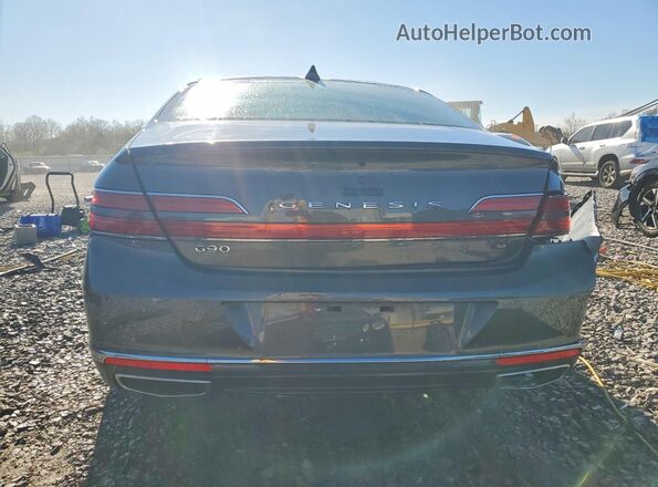 KMTF54PH0MU084819 2021 GENESIS G90 Gray Rear view