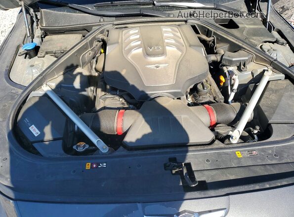 KMTF54PH0MU084819 2021 GENESIS G90 Gray Rear interior view