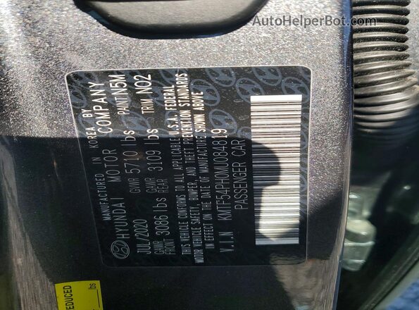 KMTF54PH0MU084819 2021 GENESIS G90 Gray Engine compartment view
