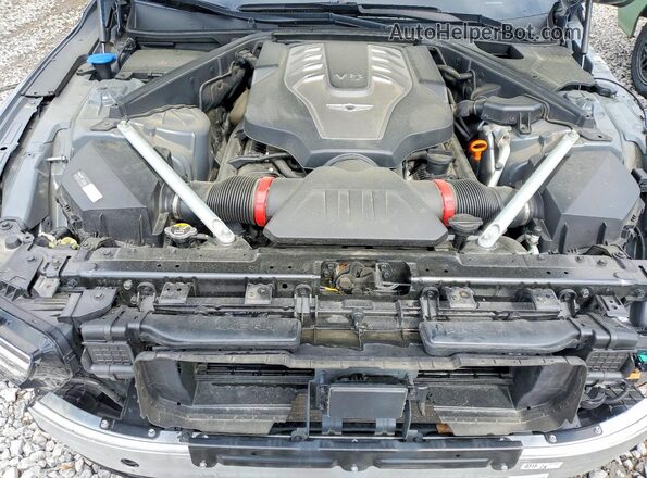 KMTF54PH8MU087094 2021 GENESIS G90 Silver უკანა სალონის ხედი