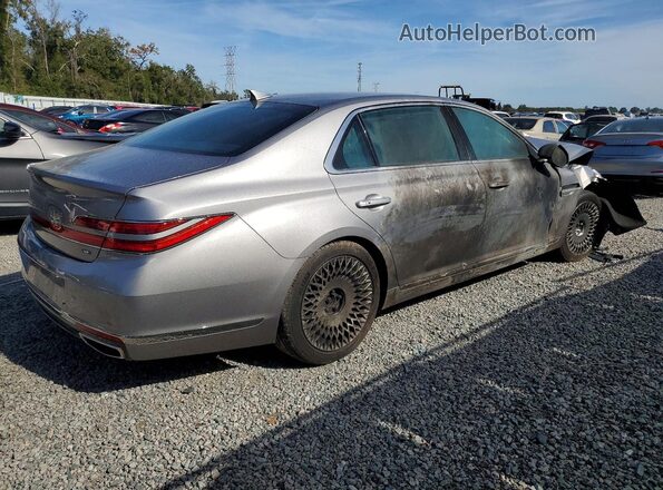 KMTF54PH9MU085175 2021 GENESIS G90 Gray უკანა მარჯვენა