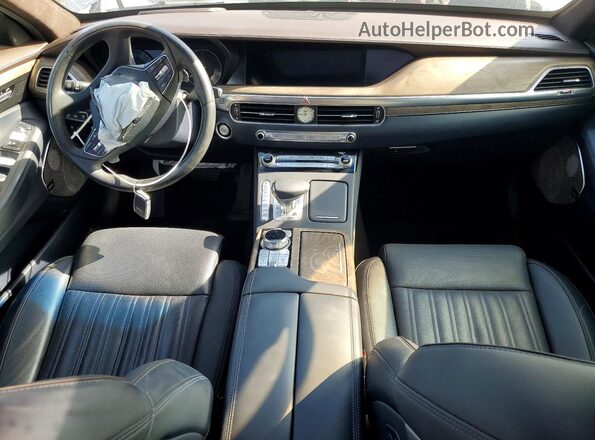 KMTF54PH9MU085175 2021 GENESIS G90 Gray წინა პანელის ხედი