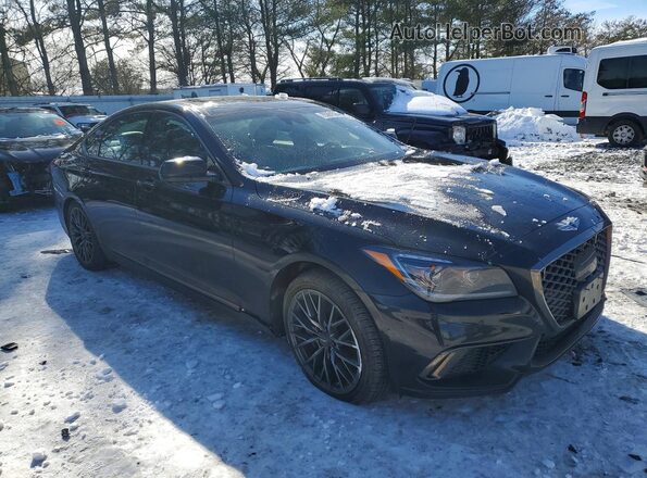 KMTFN4JB3LU323878 2020 GENESIS G80 Black Передня права чверть