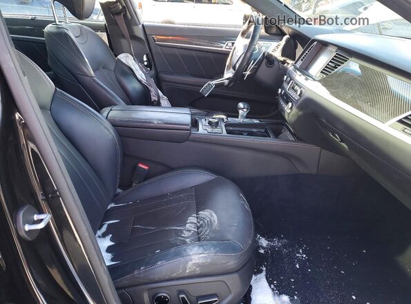 KMTFN4JB3LU323878 2020 GENESIS G80 Black Вид салону спереду