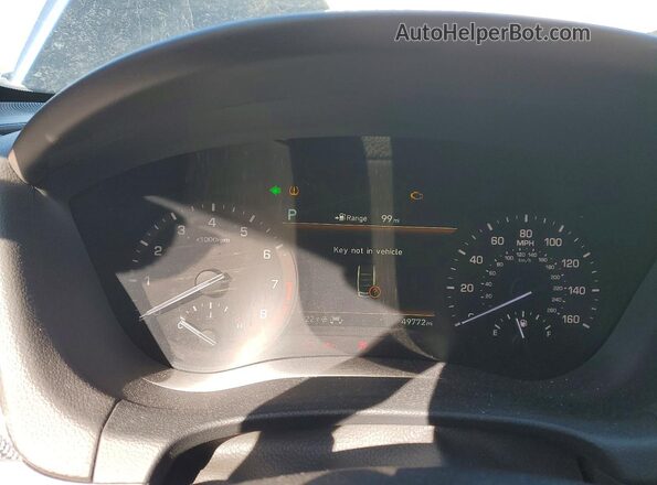 KMTFN4JB3LU323878 2020 GENESIS G80 Black Вид щитка приладів