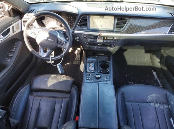KMTFN4JB3LU323878 2020 GENESIS G80 Black Вид панелі приладів