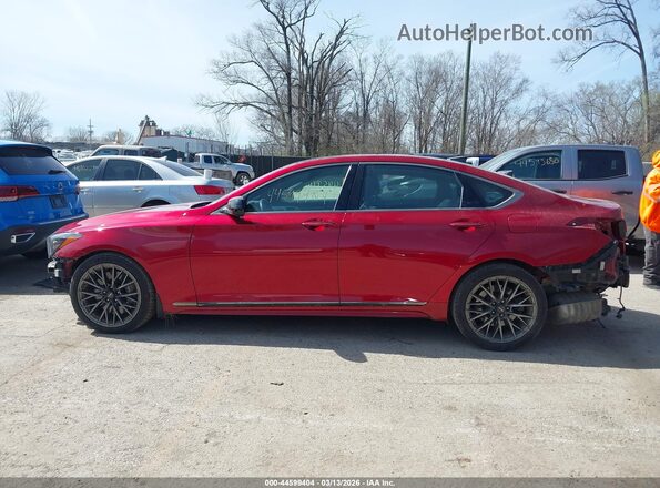 KMTFN4JB4LU336929 2020 GENESIS G80 Красный 