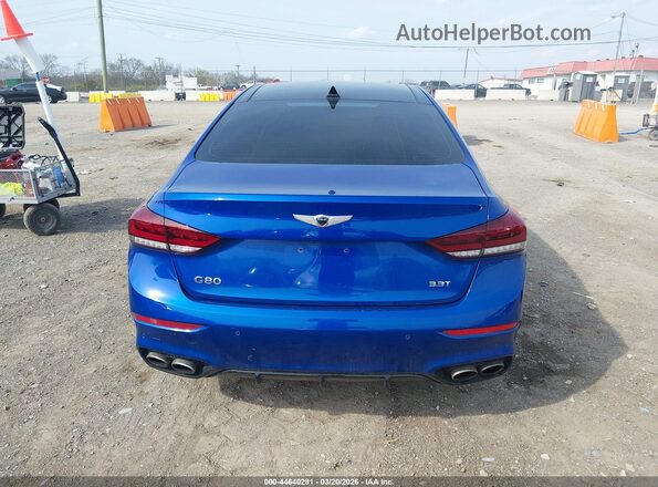 KMTFN4JB9LU334755 2020 GENESIS G80 Blue 