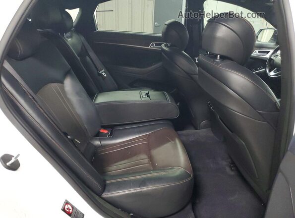 KMTFN4JBXLU334795 2020 GENESIS G80 White Widok tylnych siedzeń
