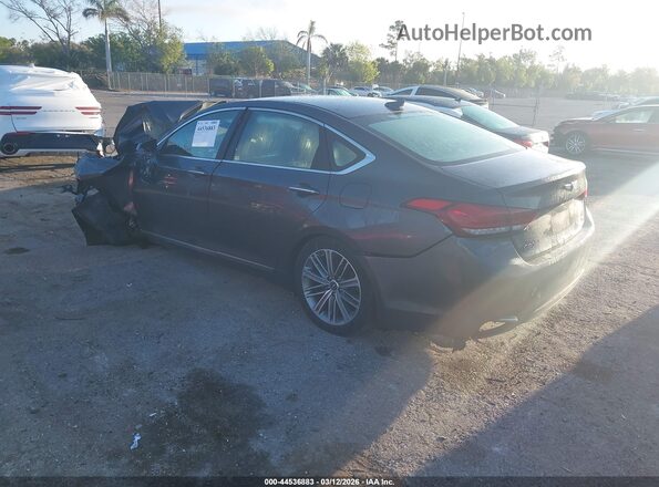 KMTFN4JE6LU330592 2020 GENESIS G80 Серый Задняя левая четверть