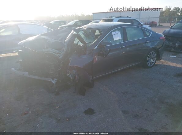 KMTFN4JE6LU330592 2020 GENESIS G80 Серый Передняя левая четверть