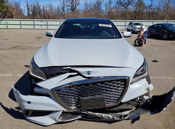 KMTFN4JE7LU329080 2020 GENESIS G80 Белый Вид спереди