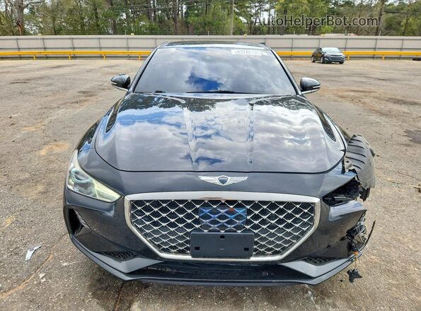 KMTG34LA1LU063589 2020 GENESIS G70 Black Front view
