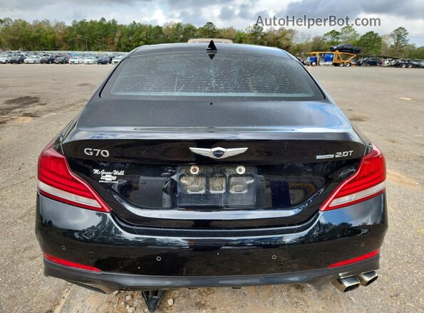 KMTG34LA1LU063589 2020 GENESIS G70 Black Rear view