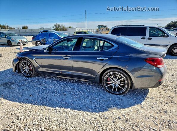 KMTG34LE0KU034585 2019 GENESIS G70 Gray Tył lewy