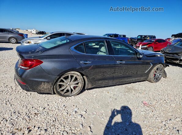 KMTG34LE0KU034585 2019 GENESIS G70 Gray Tył prawy