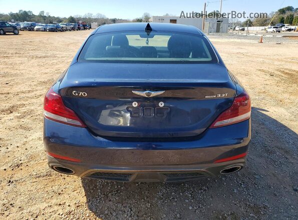 KMTG34LE6LU058018 2020 GENESIS G70 Blue 