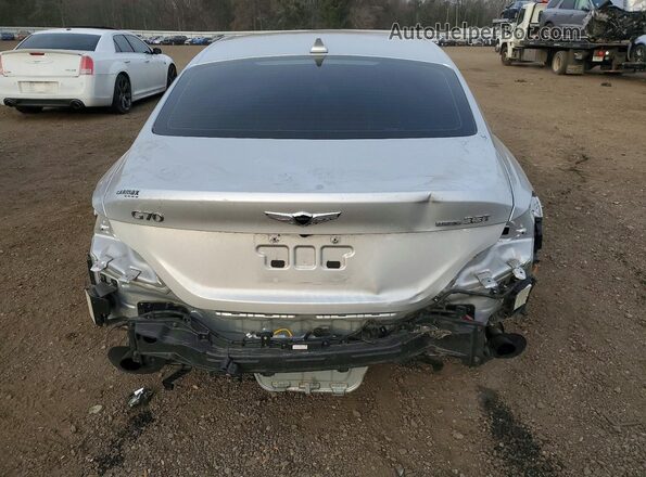 KMTG34LE7KU034955 2019 GENESIS G70 Серебряный Вид сзади