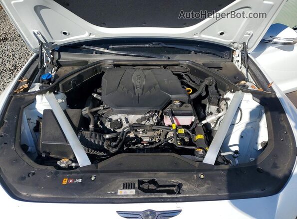 KMTG34SC1RU142658 2024 GENESIS G70 White Widok wnętrza z tyłu
