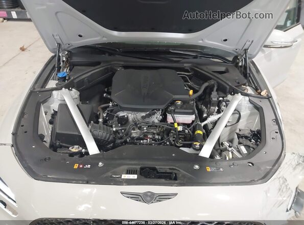 KMTG34SC1SU153293 2025 GENESIS G70 Серый Вид сзади