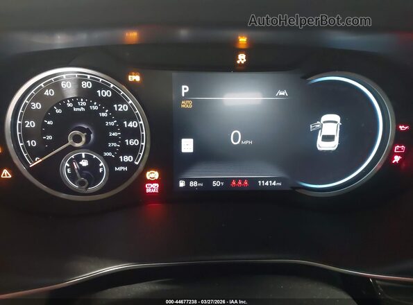 KMTG34SC1SU153293 2025 GENESIS G70 Серый Вид задних сидений