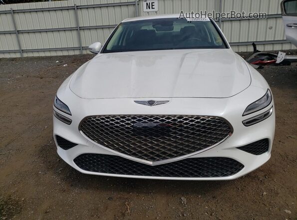 KMTG34SC2SU145879 2025 GENESIS G70 Белый Вид спереди