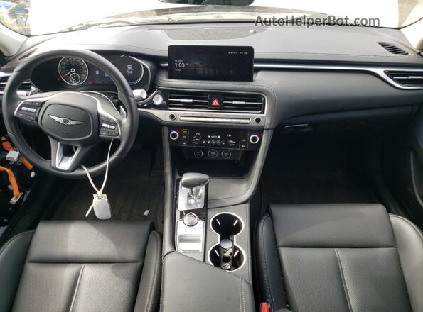 KMTG34SC2SU145879 2025 GENESIS G70 Белый Вид панели приборов