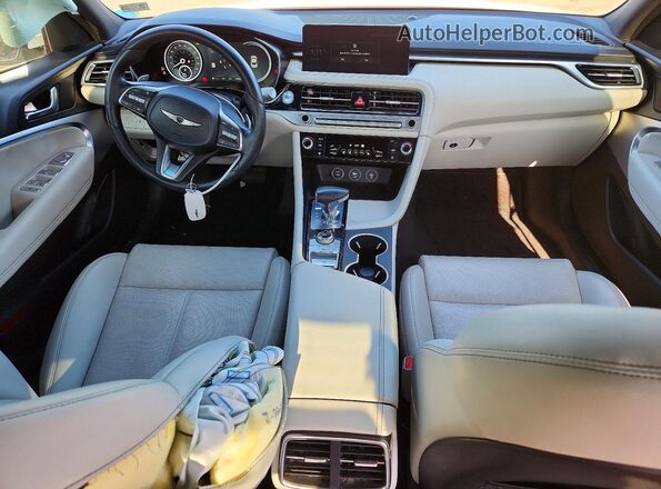 KMTG34SC6SU146792 2025 GENESIS G70 White 