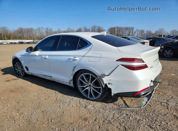 KMTG34SC6SU146792 2025 GENESIS G70 White 