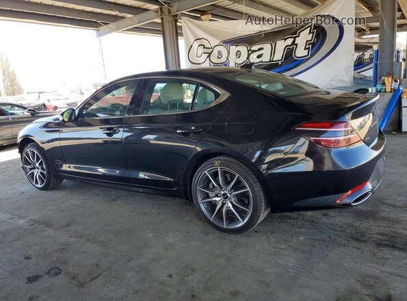 KMTG34SC7RU143068 2024 GENESIS G70 Black Задня ліва чверть