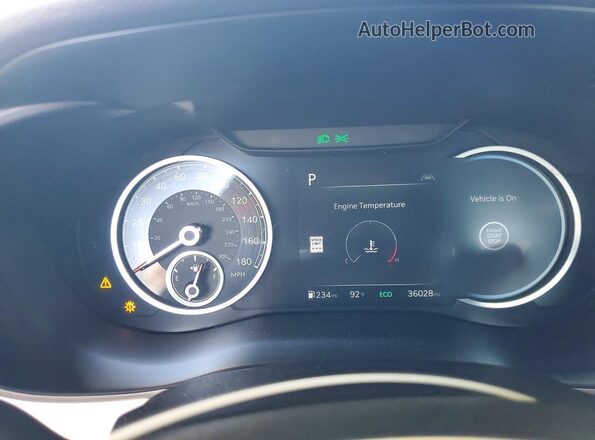 KMTG34SC7RU143068 2024 GENESIS G70 Black Вид щитка приладів