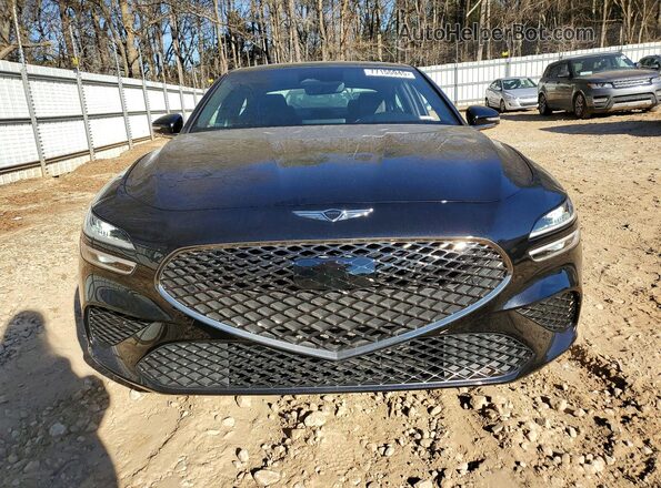 KMTG34SC8RU136467 2024 GENESIS G70 Black წინა ხედი