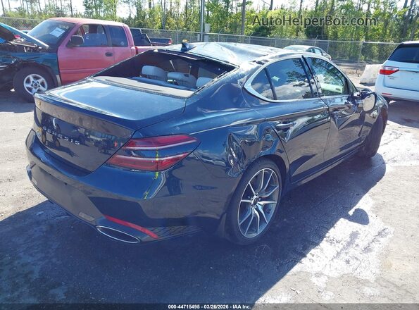 KMTG34SC8SU155641 2025 GENESIS G70 Dark Blue Задняя правая четверть