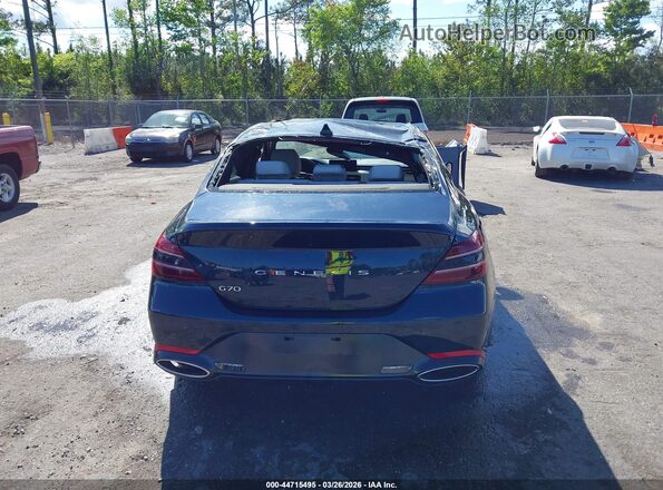 KMTG34SC8SU155641 2025 GENESIS G70 Dark Blue 