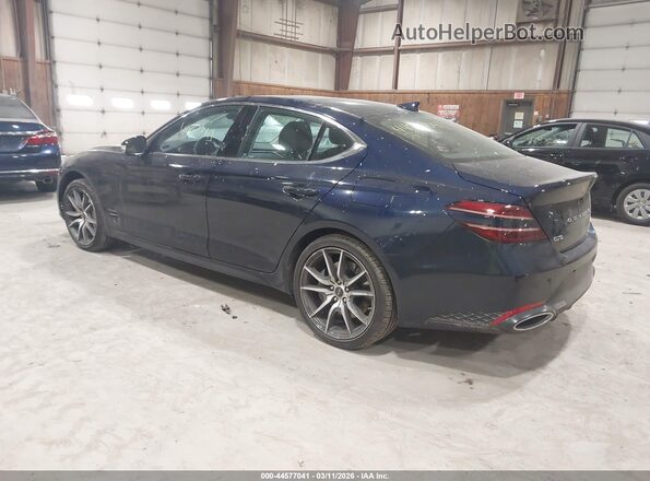 KMTG34SC9TU160509 2026 GENESIS G70 Синий Задняя левая четверть