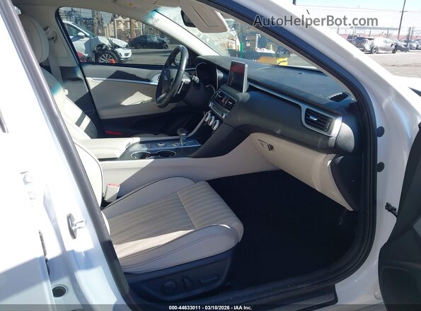 KMTG54LE2KU034078 2019 GENESIS G70 White Սալոնի դիմացի տեսք
