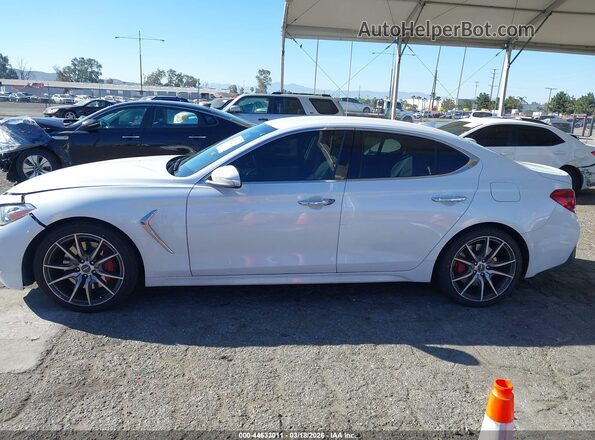 KMTG54LE2KU034078 2019 GENESIS G70 White 
