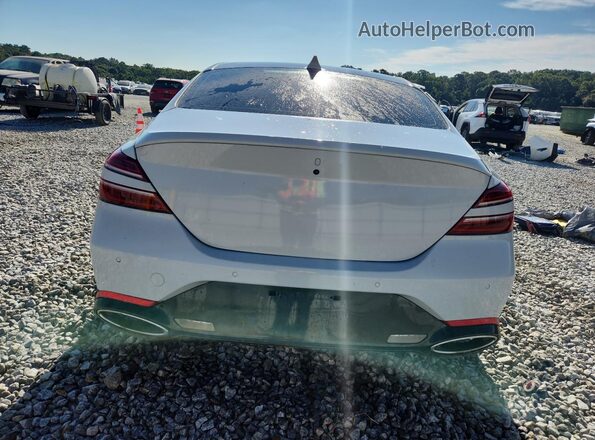 KMTG54TE9NU083895 2022 GENESIS G70 Серый Вид сзади