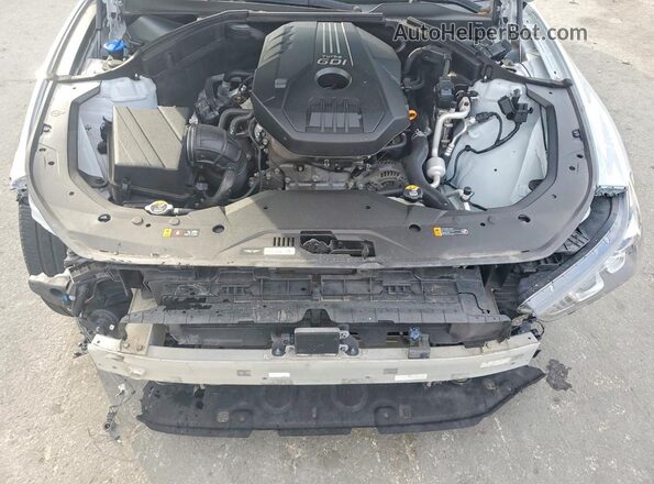 KMTG64LA7LU045878 2020 GENESIS G70 Silver Widok wnętrza z tyłu
