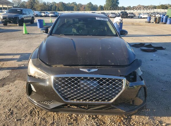 KMTG64LA9KU030667 2019 GENESIS G70 Black 
