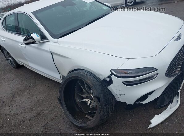 KMTG64SC4TU164149 2026 GENESIS G70 White Front view