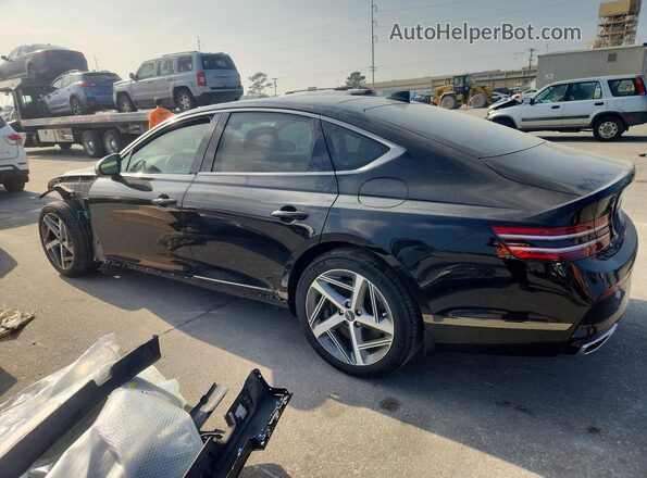 KMTGA4SC7RU222066 2024 GENESIS G80 Black Tył lewy