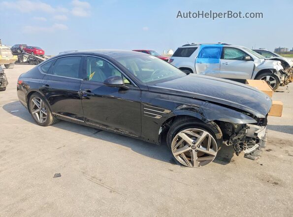 KMTGA4SC7RU222066 2024 GENESIS G80 Black Przód prawy