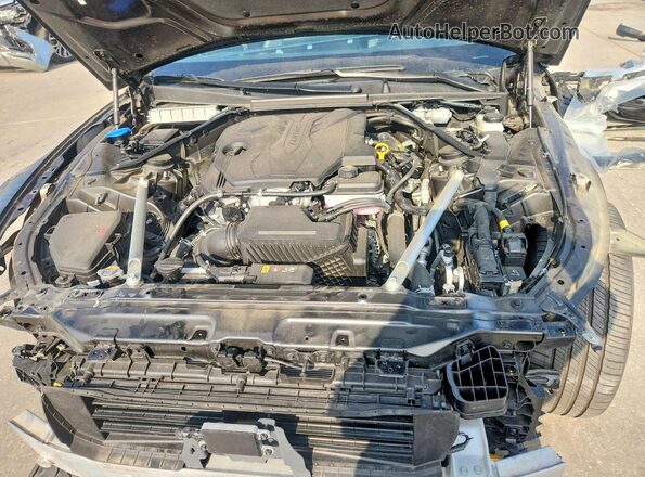 KMTGA4SC7RU222066 2024 GENESIS G80 Black Widok wnętrza z tyłu